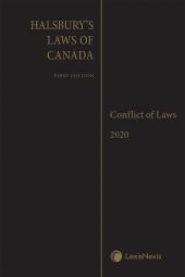 Halsbury's Laws of Canada – Conflict of Laws (2020 Reissue) cover