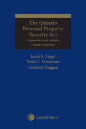 The Ontario Personal Property Security Act – Commentary and Analysis, 3rd Edition cover