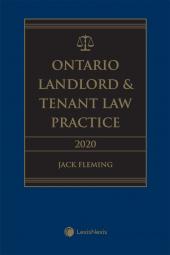 Ontario Landlord Tenant Law Practice 2020 Edition - 