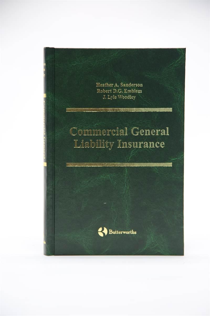 Commercial General Liability Insurance LexisNexis Canada